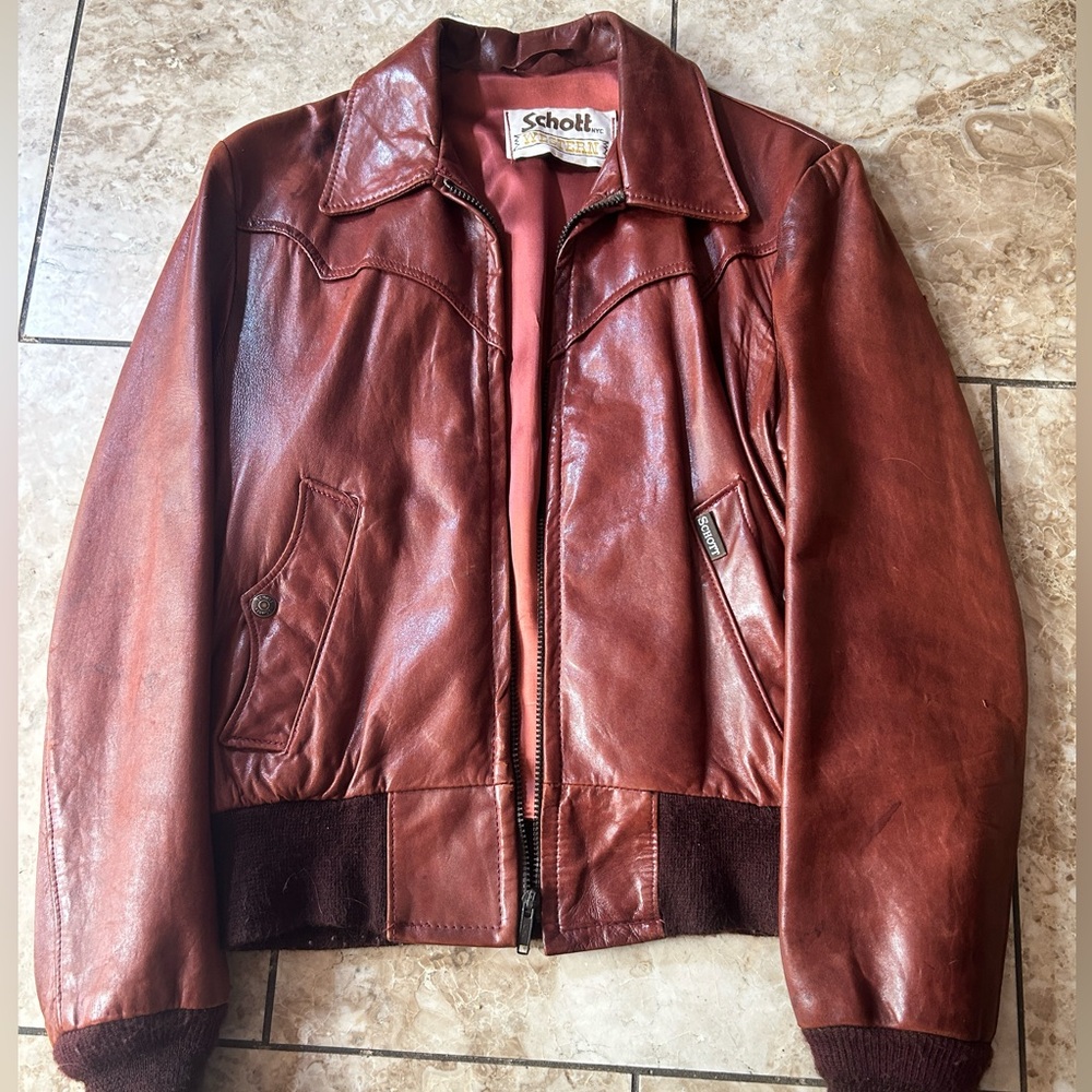 Schott Men’s vintage western jacket